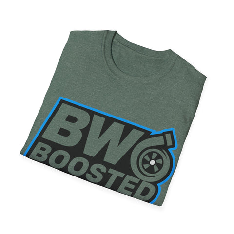 Boosted Wear Logo T‑Shirt — Turbo Car Enthusiast Tee