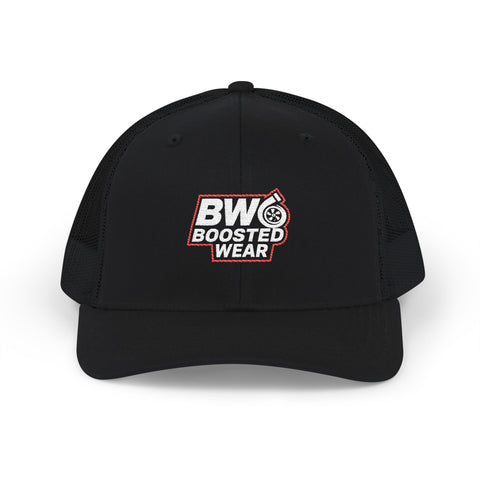 Boosted Wear Embroidered Trucker Cap — BW Logo Snapback