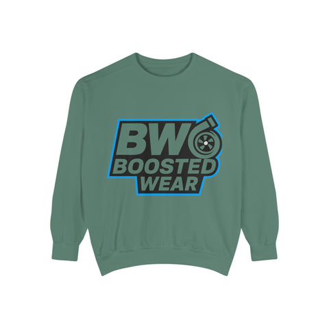 Boosted Wear Logo Sweatshirt — Turbo Car Enthusiast Pullover