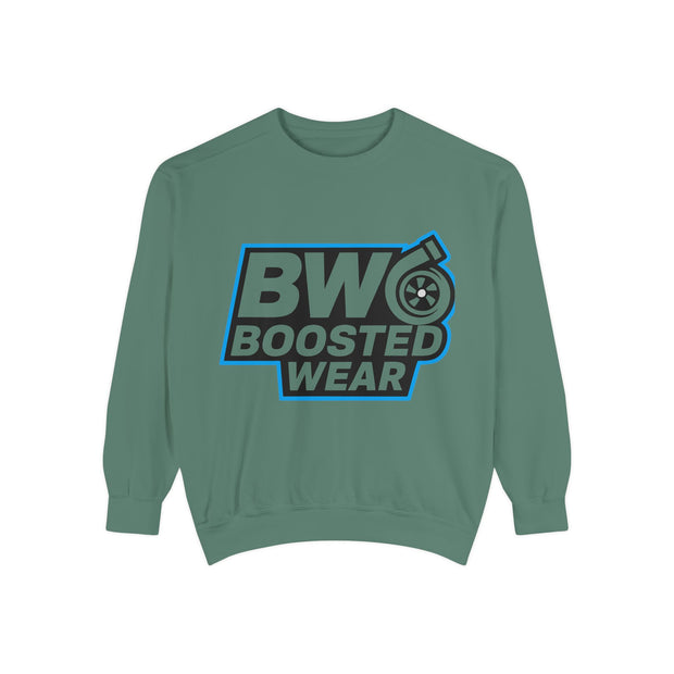 Boosted Wear Logo Sweatshirt — Turbo Car Enthusiast Pullover