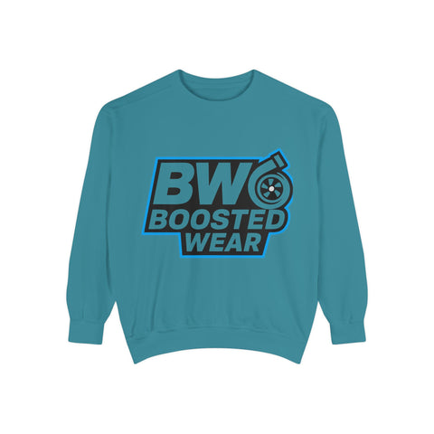 Boosted Wear Logo Sweatshirt — Turbo Car Enthusiast Pullover