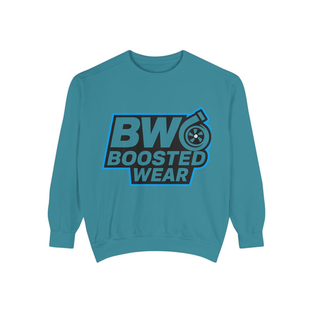 Boosted Wear Logo Sweatshirt — Turbo Car Enthusiast Pullover