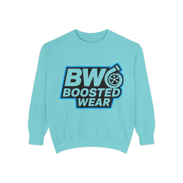 Boosted Wear Logo Sweatshirt — Turbo Car Enthusiast Pullover