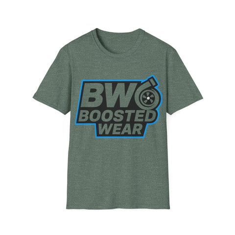 Boosted Wear Logo T‑Shirt — Turbo Car Enthusiast Tee