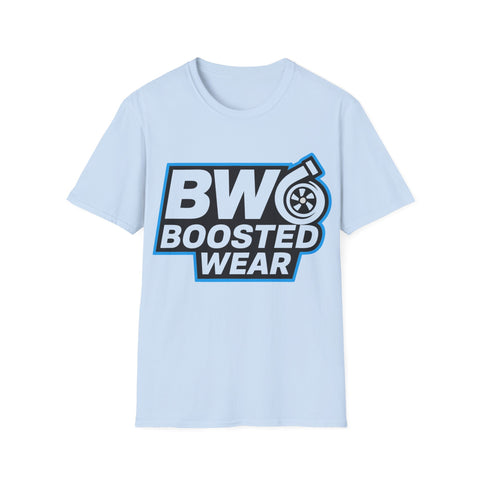 Boosted Wear Logo T‑Shirt — Turbo Car Enthusiast Tee