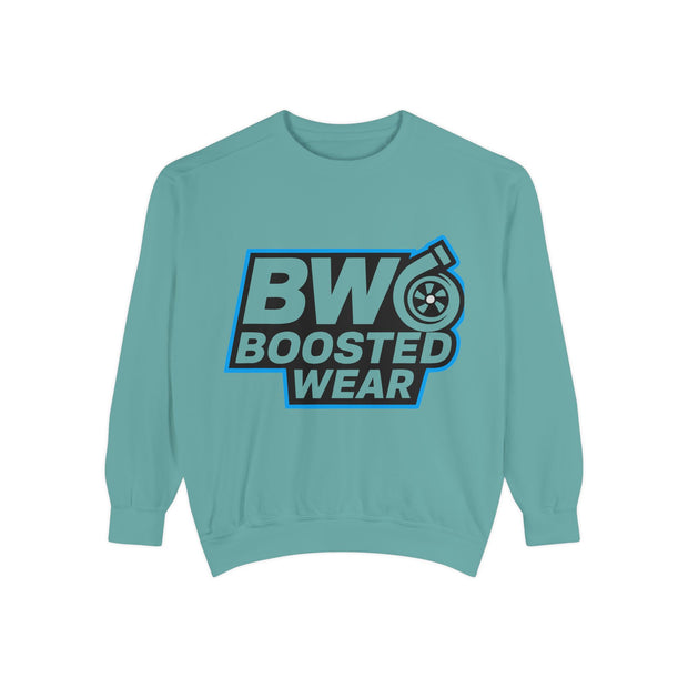 Boosted Wear Logo Sweatshirt — Turbo Car Enthusiast Pullover