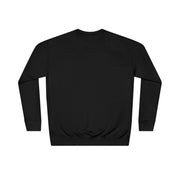 Car Enthusiast Crewneck Sweatshirt — Blue Sports Car Graphic with Tech Text