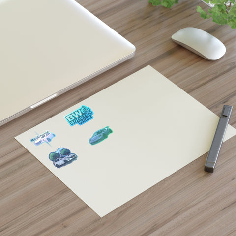 Car Culture Sticker Sheet — Boosted Wear Racing Decals