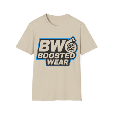 Boosted Wear Logo T‑Shirt — Turbo Car Enthusiast Tee