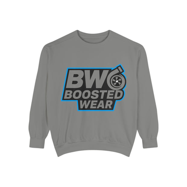 Boosted Wear Logo Sweatshirt — Turbo Car Enthusiast Pullover