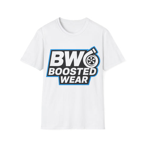 Boosted Wear Logo T‑Shirt — Turbo Car Enthusiast Tee