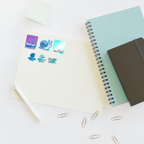 Car Culture Sticker Sheet — Boosted Wear, Turbo Snail & Retro Race Decals