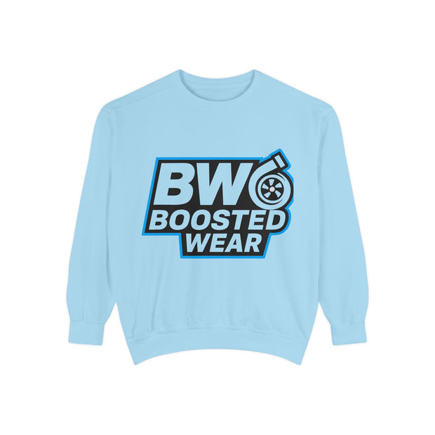 Boosted Wear Logo Sweatshirt — Turbo Car Enthusiast Pullover
