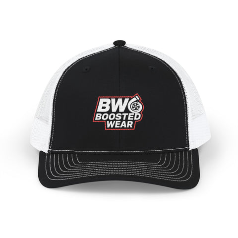 Boosted Wear Embroidered Trucker Cap — BW Logo Snapback