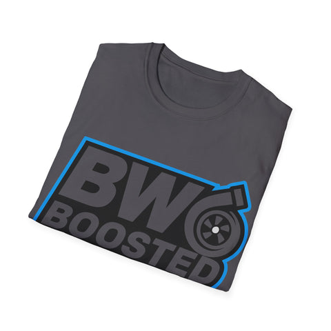 Boosted Wear Logo T‑Shirt — Turbo Car Enthusiast Tee
