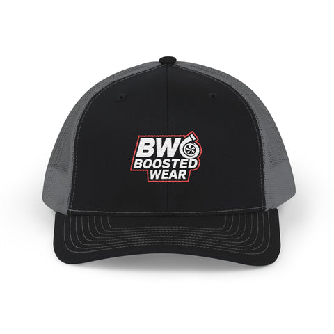 Boosted Wear Embroidered Trucker Cap — BW Logo Snapback