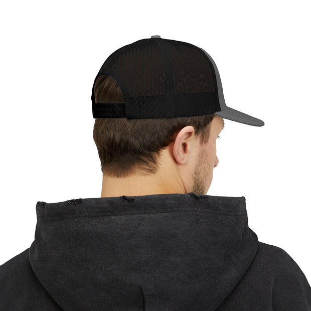 Boosted Wear Embroidered Trucker Cap — BW Logo Snapback
