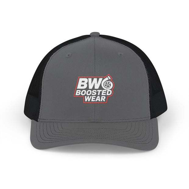 Boosted Wear Embroidered Trucker Cap — BW Logo Snapback