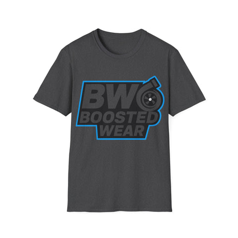 Boosted Wear Logo T‑Shirt — Turbo Car Enthusiast Tee