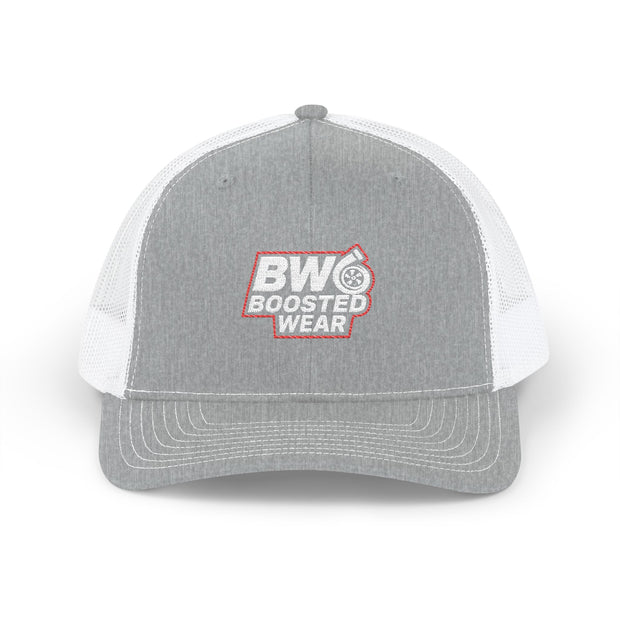 Boosted Wear Embroidered Trucker Cap — BW Logo Snapback