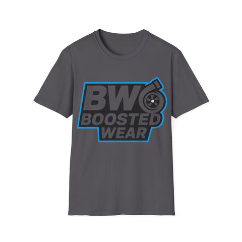 Boosted Wear Logo T‑Shirt — Turbo Car Enthusiast Tee