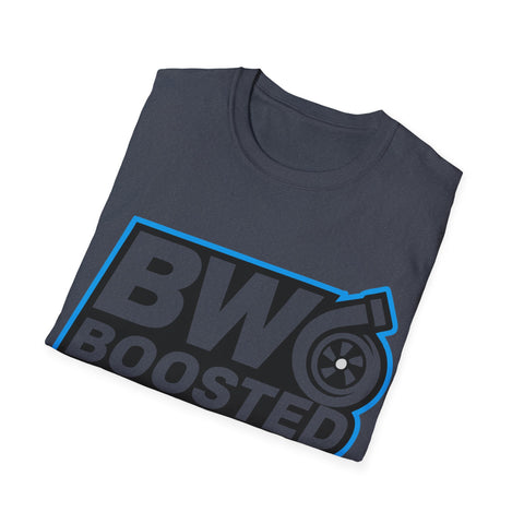 Boosted Wear Logo T‑Shirt — Turbo Car Enthusiast Tee