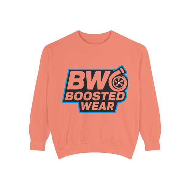Boosted Wear Logo Sweatshirt — Turbo Car Enthusiast Pullover