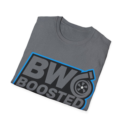 Boosted Wear Logo T‑Shirt — Turbo Car Enthusiast Tee