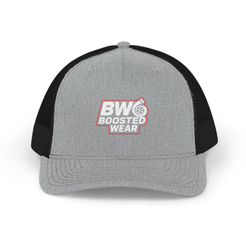 Boosted Wear Embroidered Trucker Cap — BW Logo Snapback