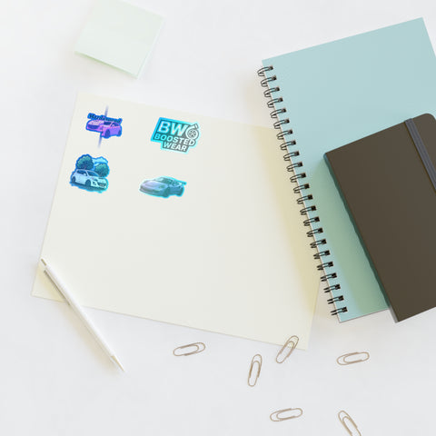 Car Culture Sticker Sheet — Boosted Wear Racing Decals