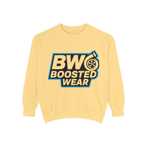 Boosted Wear Logo Sweatshirt — Turbo Car Enthusiast Pullover