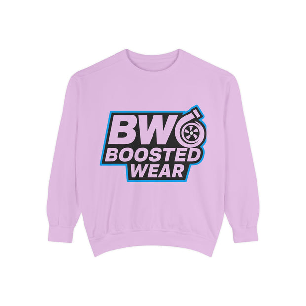 Boosted Wear Logo Sweatshirt — Turbo Car Enthusiast Pullover