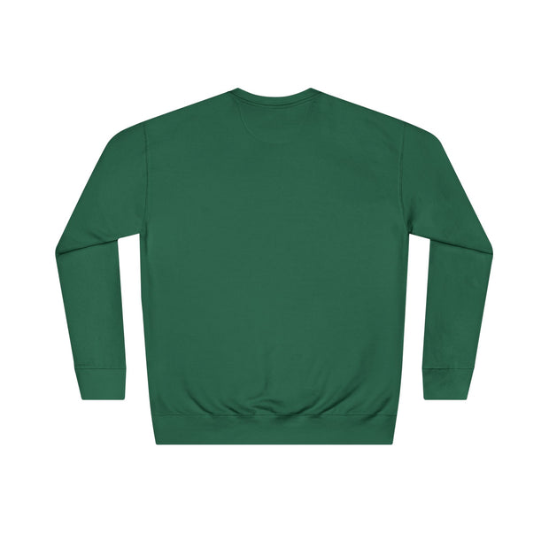 Car Enthusiast Crewneck Sweatshirt — Blue Sports Car Graphic with Tech Text