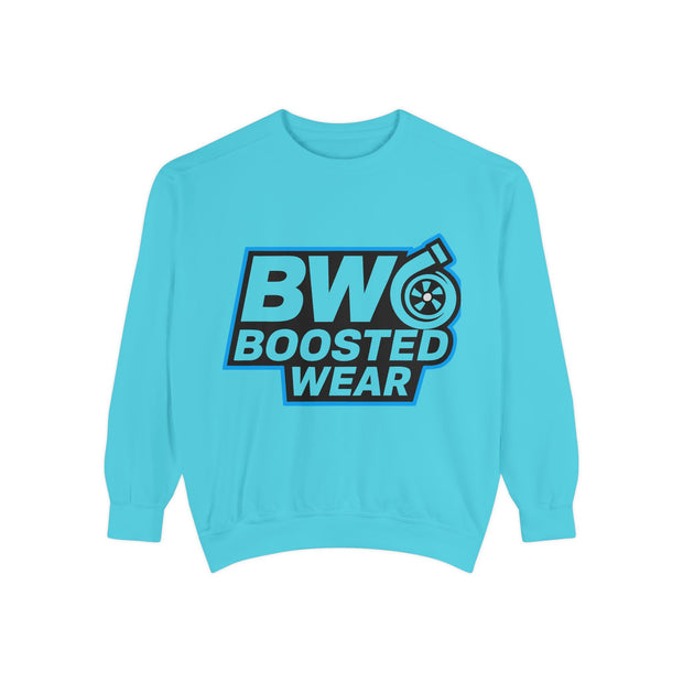 Boosted Wear Logo Sweatshirt — Turbo Car Enthusiast Pullover