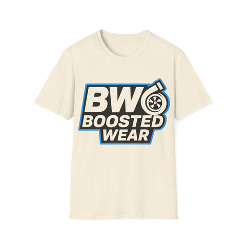 Boosted Wear Logo T‑Shirt — Turbo Car Enthusiast Tee