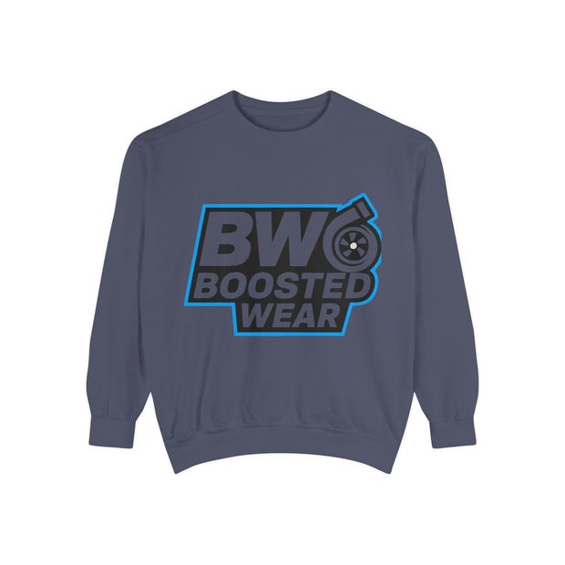 Boosted Wear Logo Sweatshirt — Turbo Car Enthusiast Pullover