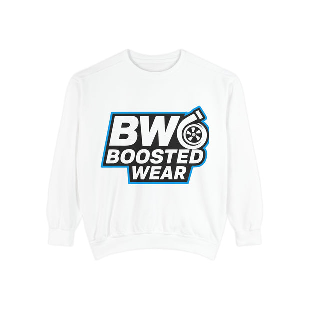 Boosted Wear Logo Sweatshirt — Turbo Car Enthusiast Pullover